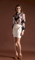 Lovin' Cloz - Mini Skirt Silvi Ecru